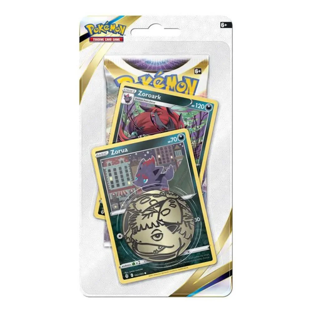 Pokémon TCG Sword & Shield Brilliant Stars Zorua & Zoroark Blister Pack